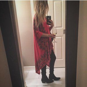 Free People Boho Style Tunic, Size Large